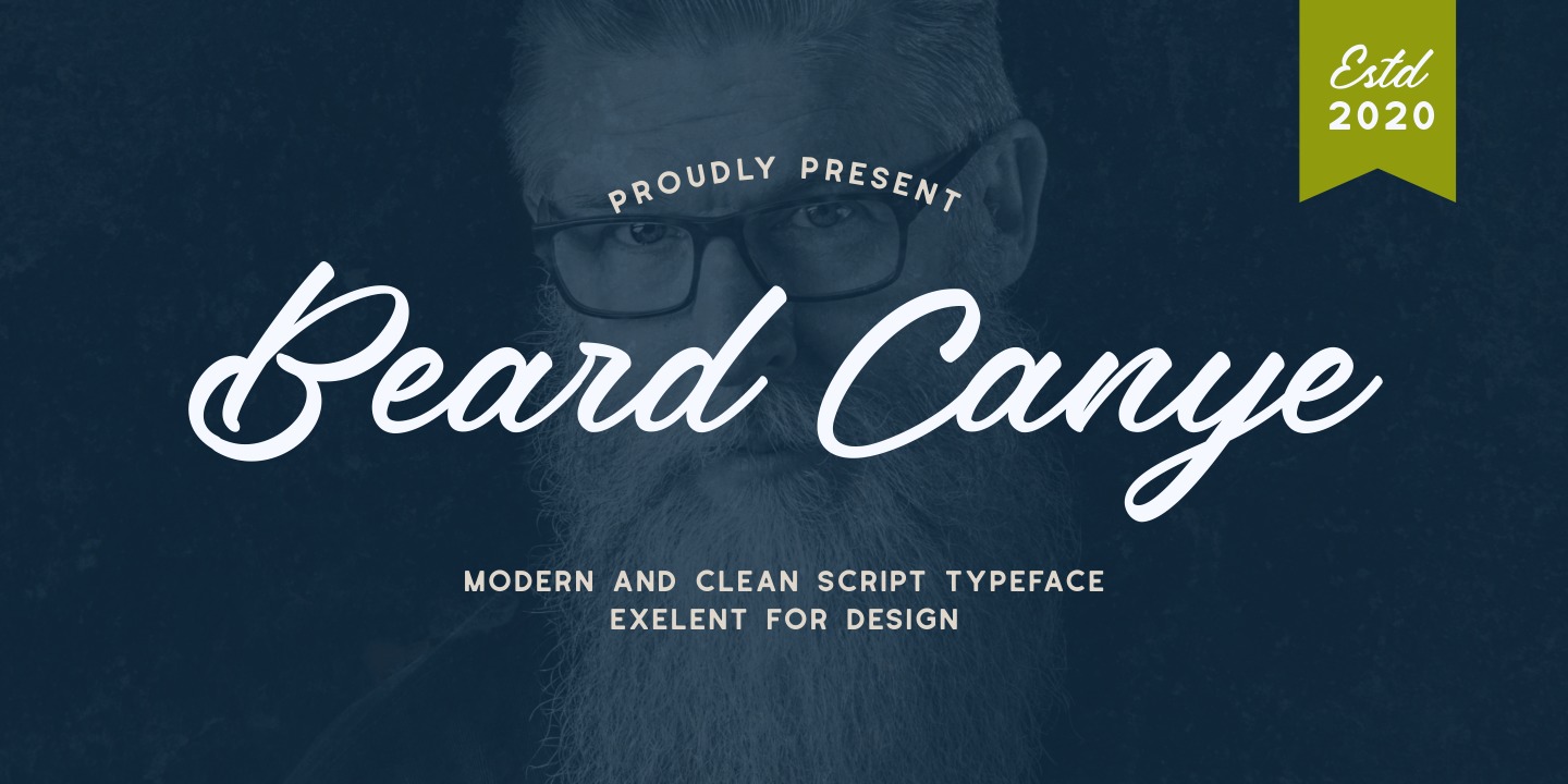Font Beard Canye
